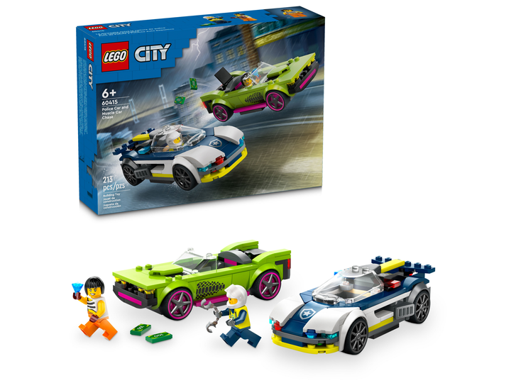 LEGO Police Car and Muscle Car Chase - 60415
