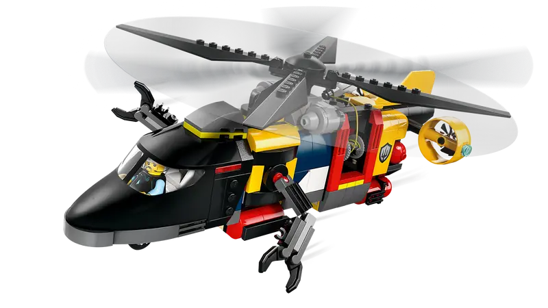 LEGO Helicopter, Fire Truck & Submarine Remix - 60462