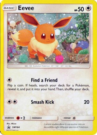 Eevee SM184  - Holofoil SM Promos - Promo