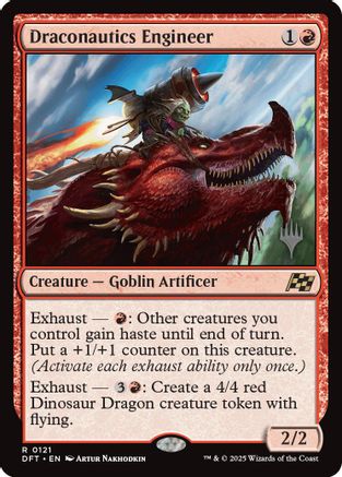 Draconautics Engineer (PPDFT-121) - Promo Pack: Aetherdrift Foil