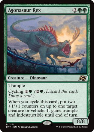 Agonasaur Rex (PPDFT-151) - Promo Pack: Aetherdrift