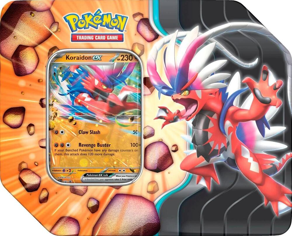 Slashing Legends Tin - Koraidon EX