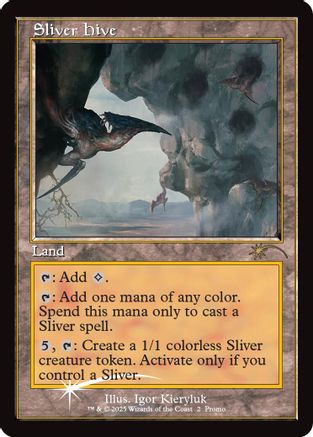 Sliver Hive (Retro Frame) (MFP-002) - Secret Lair Drop Series Foil