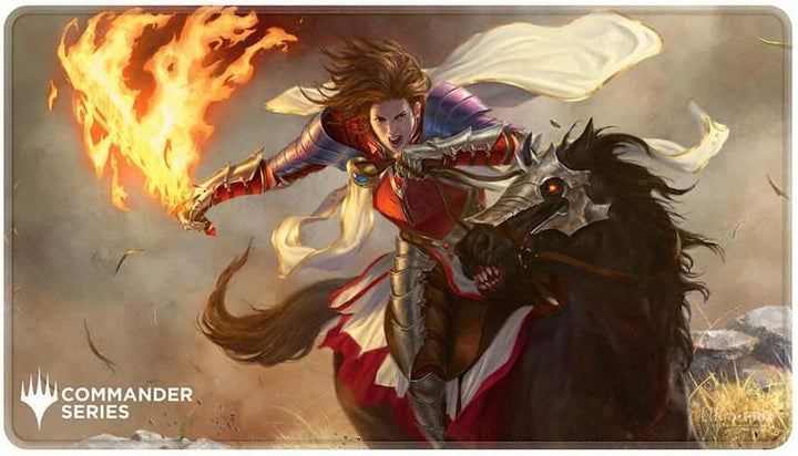 Commander Series #8 Alela, Cunning Conqueror Stitched Playmat for Magic: The Gathering