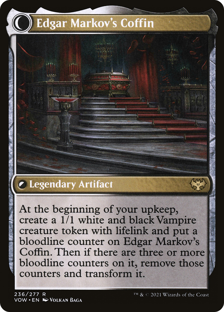 Edgar, Charmed Groom (VOW-236) - Innistrad: Crimson Vow: (Double Faced Transform)