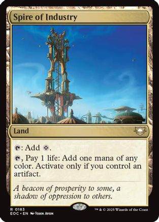 Spire of Industry (EOC-183) - Commander: Edge of Eternities