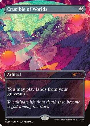 Crucible of Worlds (SLD-2110) - Secret Lair Drop Series