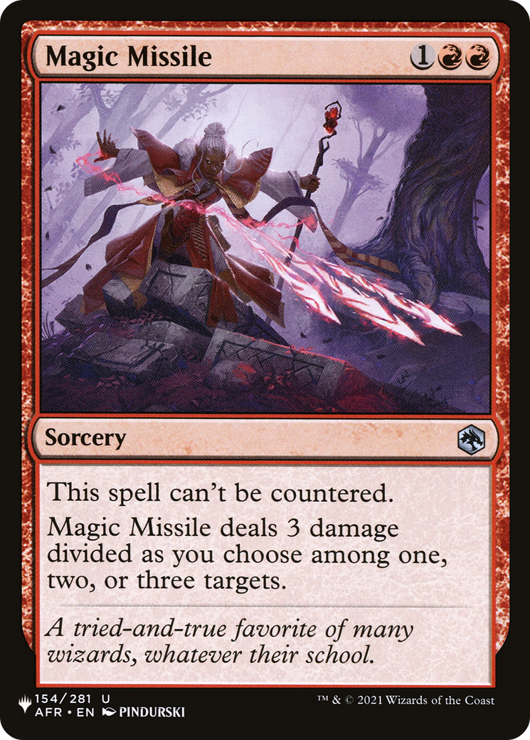 Magic Missile (LIST-154/281) - The List