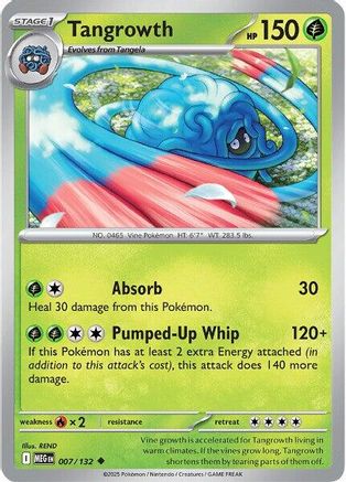 Tangrowth 007/132  ME01 Mega Evolution - Uncommon