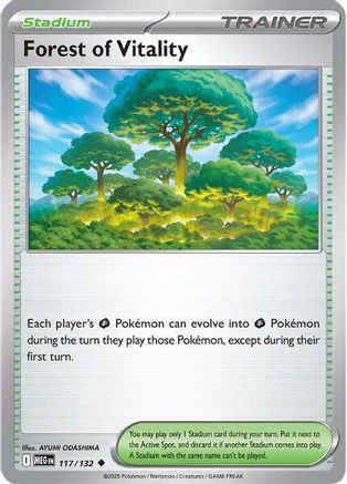 Forest of Vitality 117/132  ME01 Mega Evolution - Uncommon