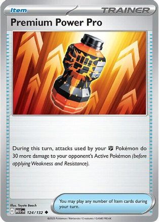 Premium Power Pro 124/132  ME01 Mega Evolution - Uncommon