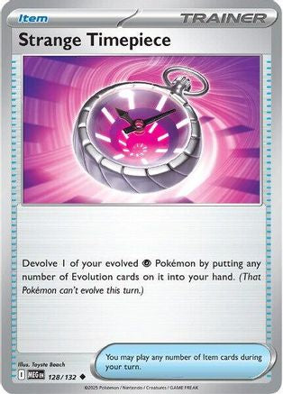 Strange Timepiece 128/132  ME01 Mega Evolution - Uncommon