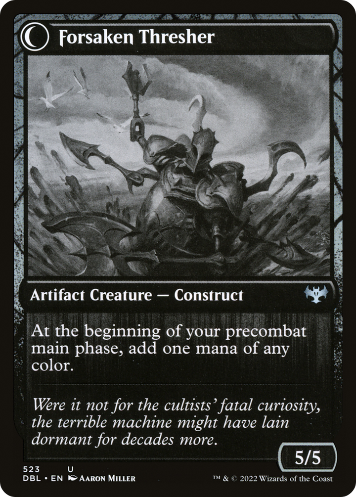 Foreboding Statue (DBL-523) - Innistrad: Double Feature: (Double Faced Transform)