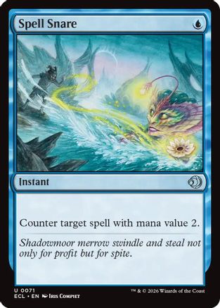 Spell Snare (ECL-071) - Lorwyn Eclipsed Foil