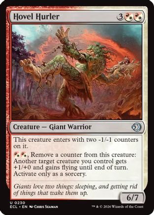 Hovel Hurler (ECL-230) - Lorwyn Eclipsed Foil