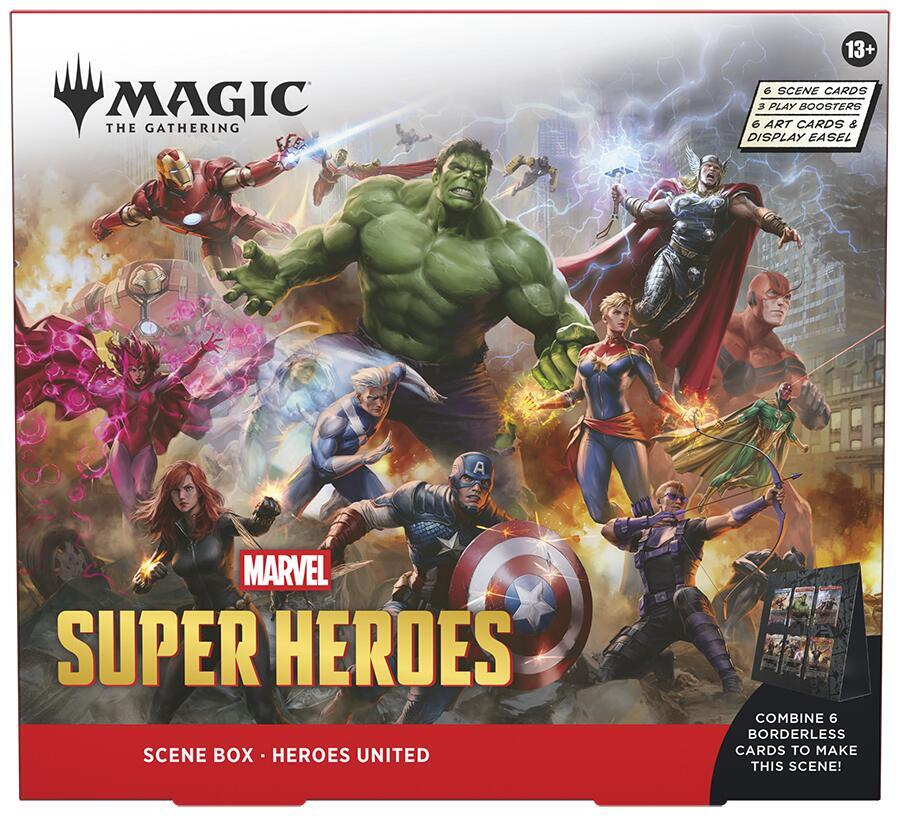 Marvel Super Heroes Scene Box
