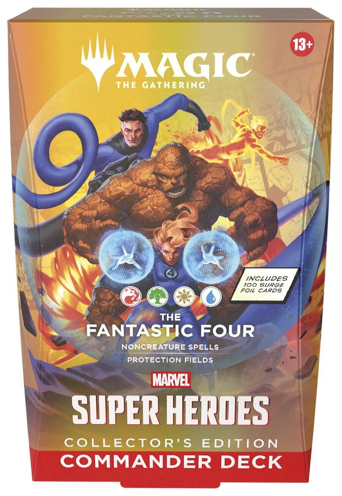 Marvel Super Heroes Commander Deck - The Fantastic Four (Collector Edition)