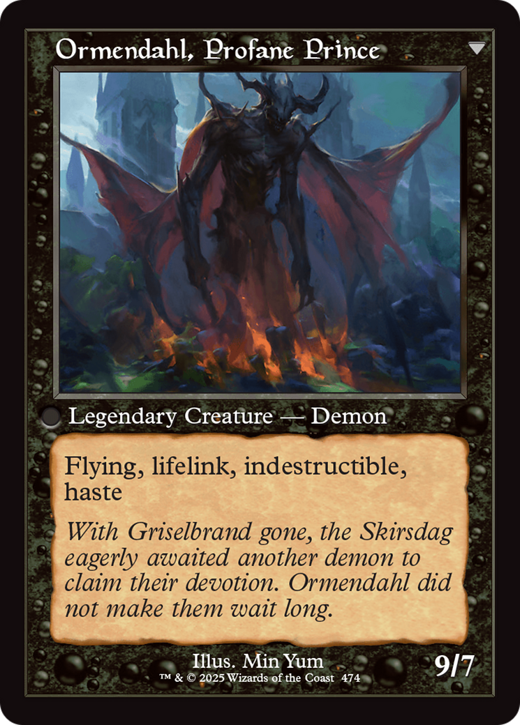 Westvale Abbey // Ormendahl, Profane Prince (INR-474) - Innistrad Remastered
