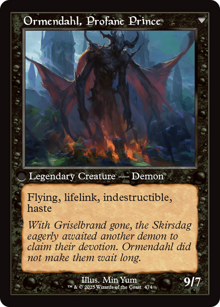 Westvale Abbey // Ormendahl, Profane Prince (INR-474) - Innistrad Remastered