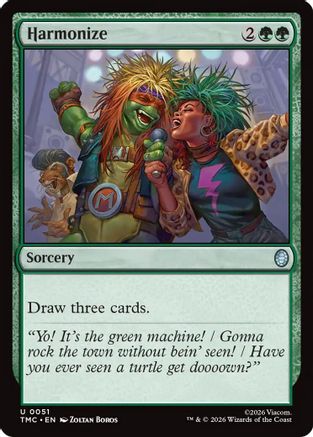 Harmonize (TMC-051) - Commander: Teenage Mutant Ninja Turtles Foil