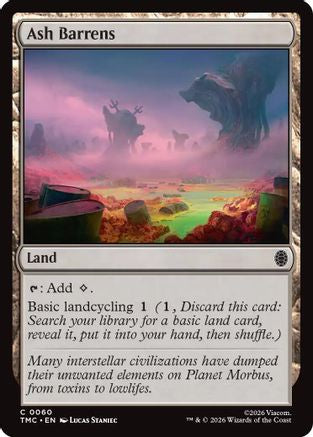 Ash Barrens (TMC-060) - Commander: Teenage Mutant Ninja Turtles Foil