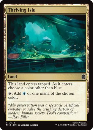 Thriving Isle (TMC-078) - Commander: Teenage Mutant Ninja Turtles Foil