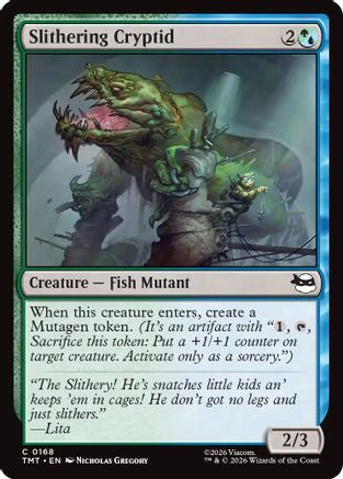 Slithering Cryptid (TMT-168) - Teenage Mutant Ninja Turtles