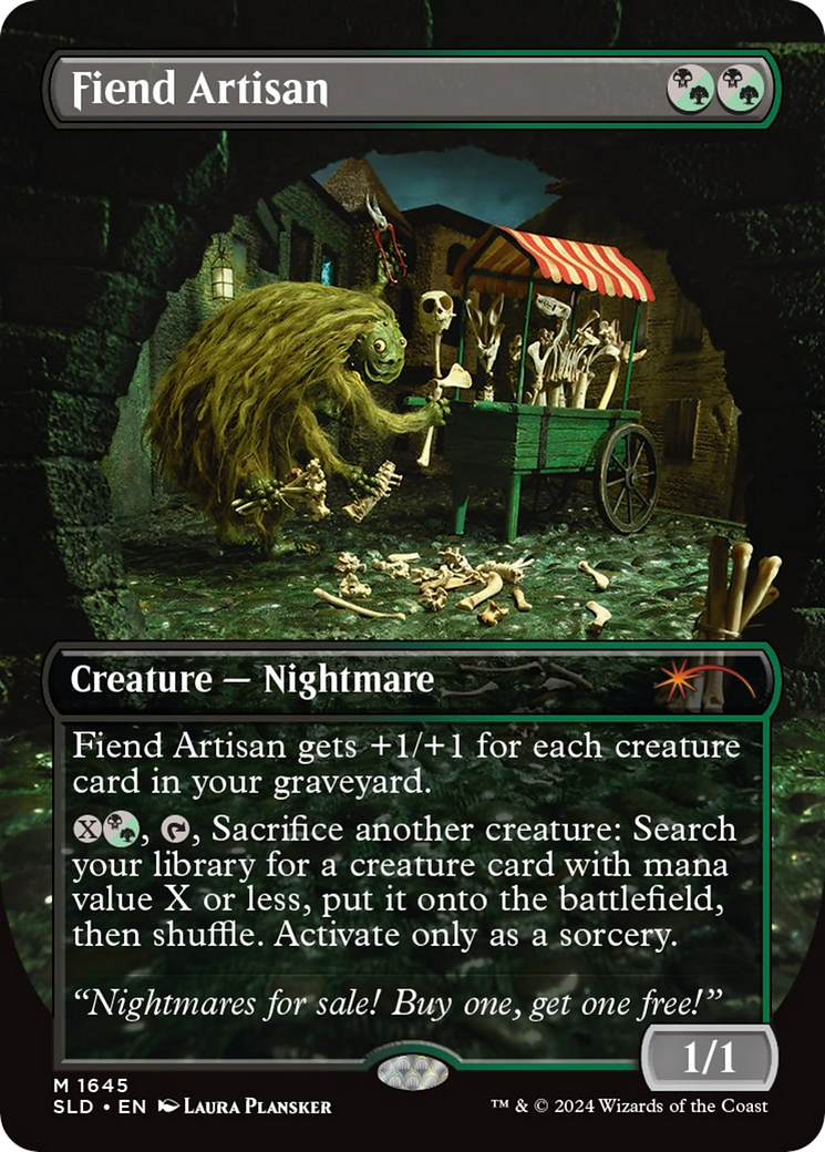 Fiend Artisan (SLD-1645) - Secret Lair Drop (Borderless)
