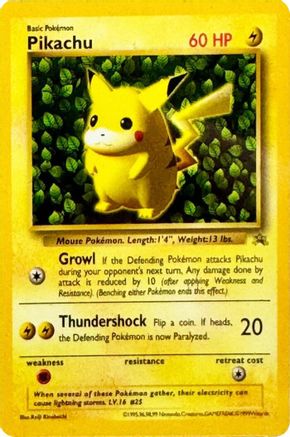 Pikachu (Corocoro Grey Star)  WoTC Promo - Promo
