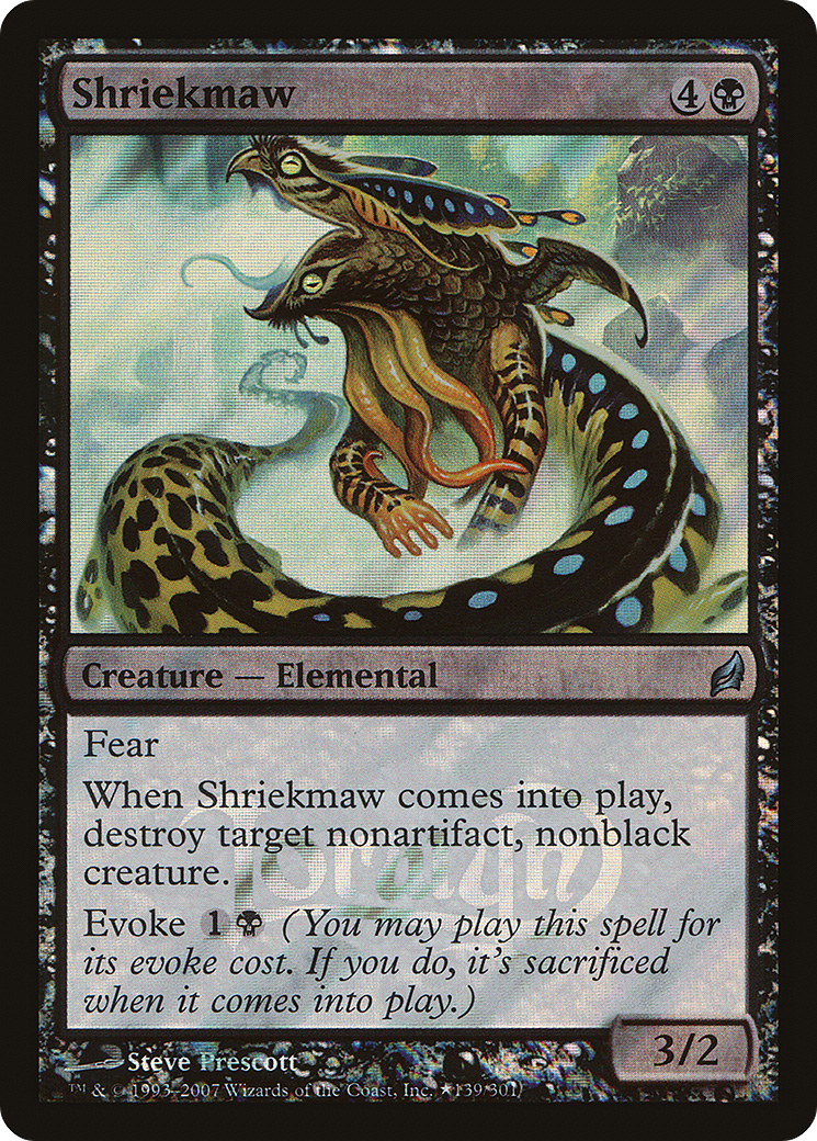 Shriekmaw (LARP-139) - Lorwyn Promos Foil