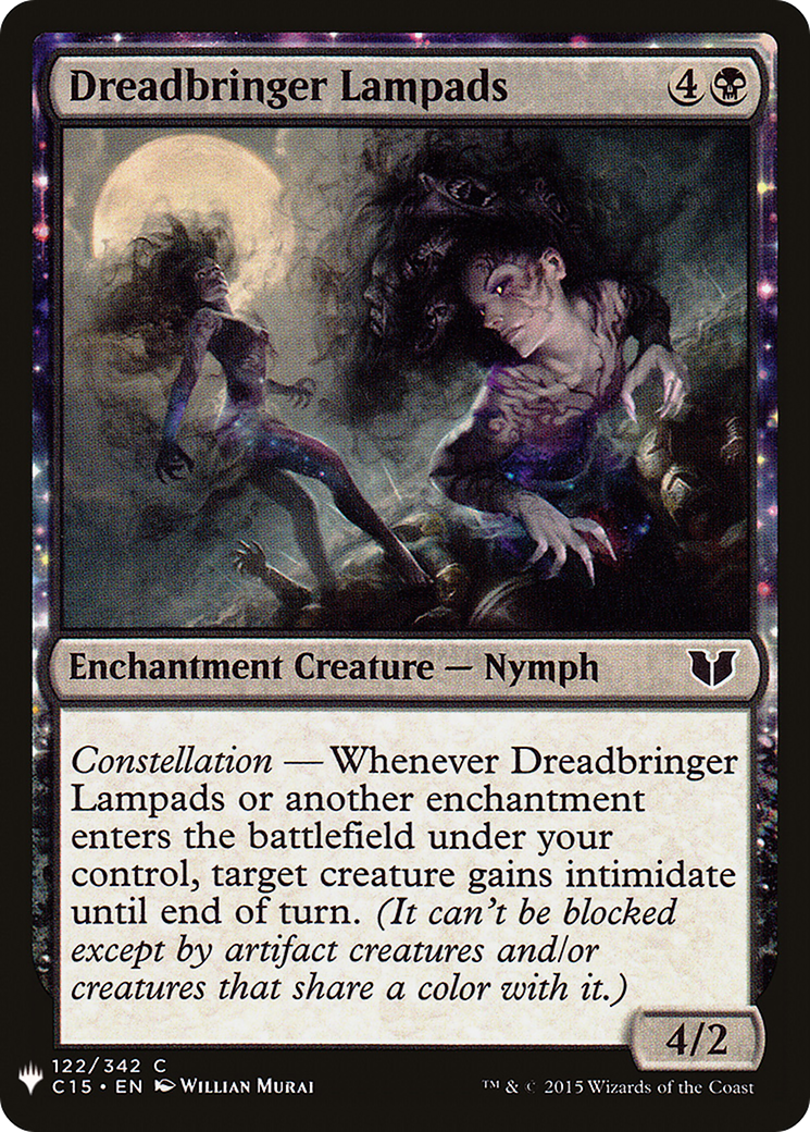 Dreadbringer Lampads (LIST-122) - The List: (enchantment)