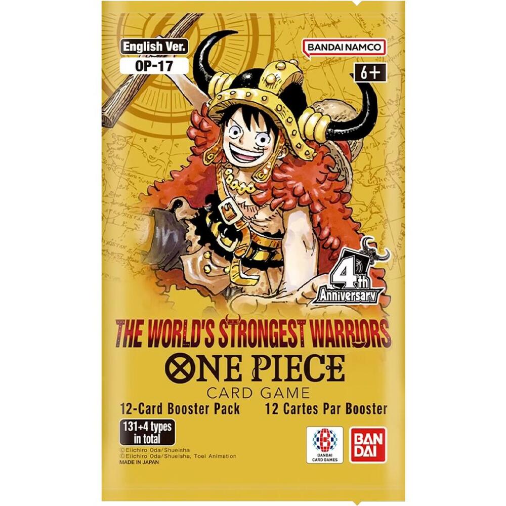 One Piece OP-17 The Worlds's Strongest Warriors Booster Pack