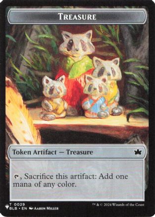 Treasure // Spider Double-Sided Token (LIST-29 // 29) - The List Reprints