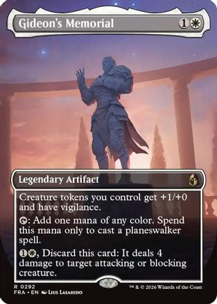 Gideon's Memorial (Borderless) (FRA-292) - Reality Fracture Foil