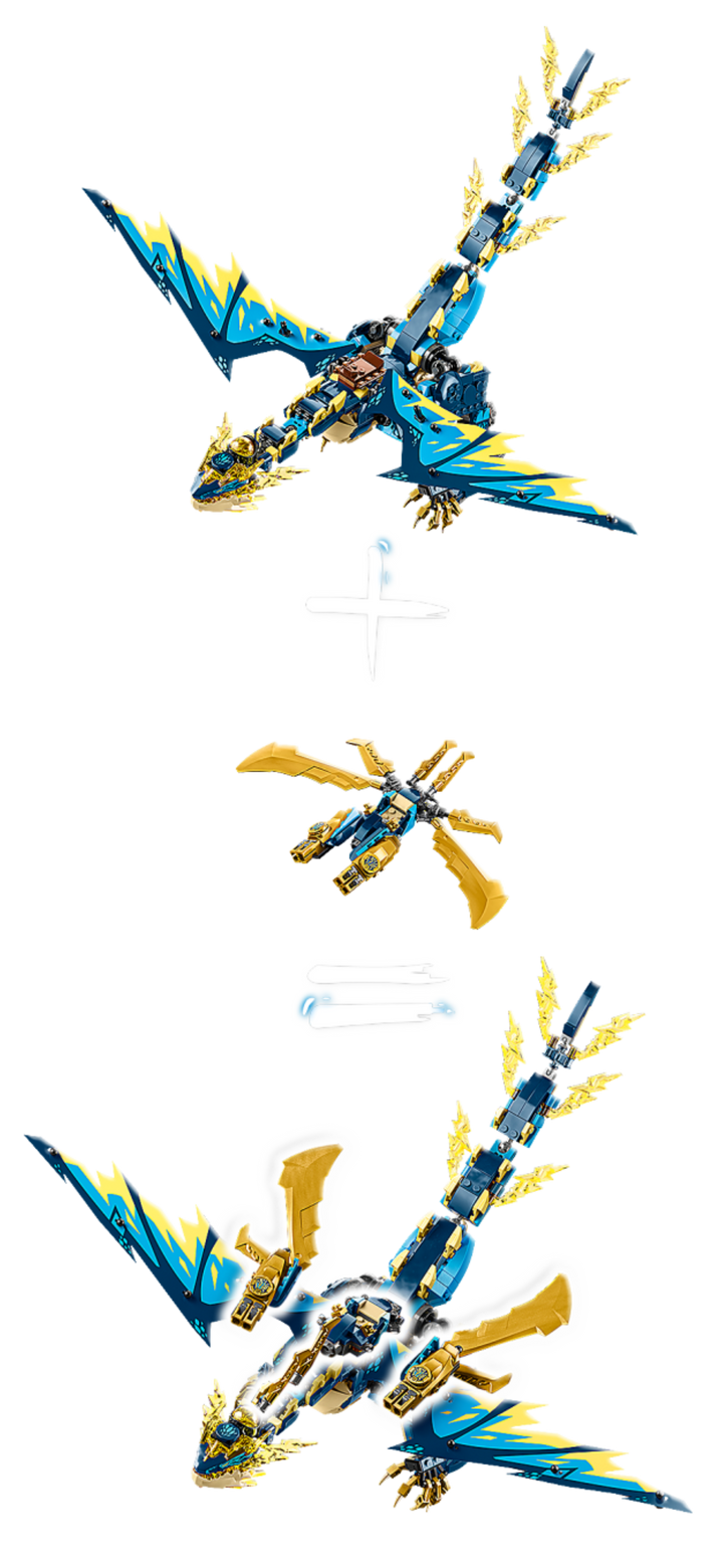 LEGO Ninjago Elemental Dragon vs. The Empress Mech - 71796