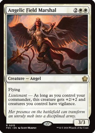 Angelic Field Marshal (FDC-015) - Commander: Foundations