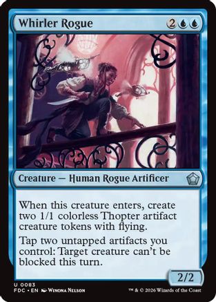 Whirler Rogue (FDC-083) - Commander: Foundations