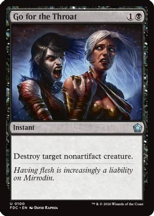 Go for the Throat (FDC-100) - Commander: Foundations