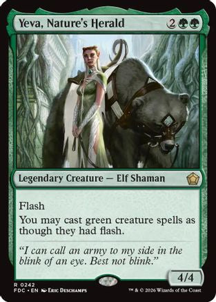 Yeva, Nature's Herald (FDC-242) - Commander: Foundations