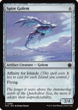 Spire Golem (FDC-288) - Commander: Foundations