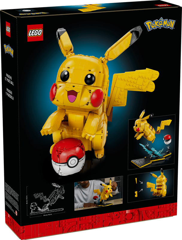 LEGO Pokémon - Pikachu and Poke Ball - 72152