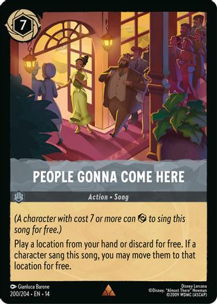 People Gonna Come Here (200/204) - Hyperia City Cold Foil