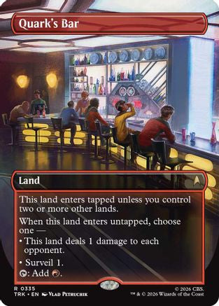 Quark's Bar (Borderless) (0335) (TRK-335) - Star Trek