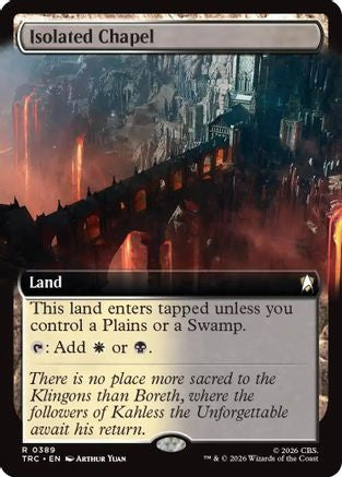 Isolated Chapel (Extended Art) (TRC-389) - Commander: Star Trek