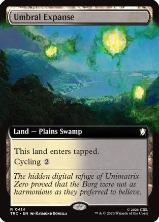 Umbral Expanse (Extended Art) (TRC-414) - Commander: Star Trek