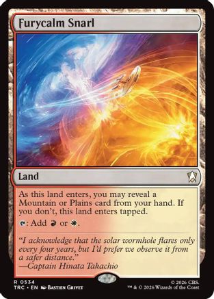 Furycalm Snarl (Surge Foil) (TRC-534) - Commander: Star Trek Foil