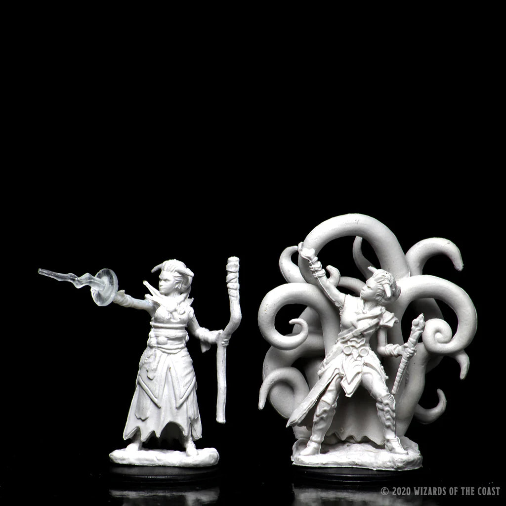 D&D Nolzur's Marvelous Miniatures Human Warlock