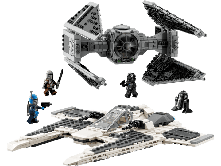 LEGO Star Wars Mandalorian Fang Fighter vs TIE Interceptor - 75348
