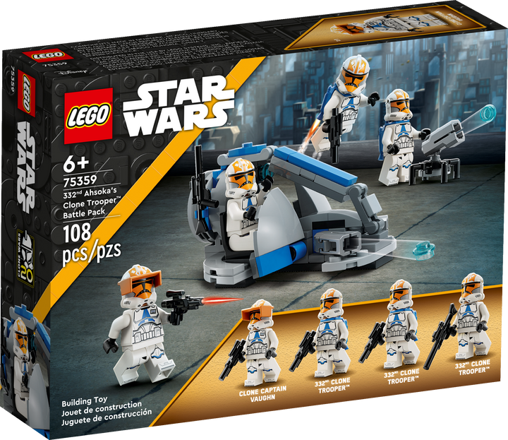 LEGO 332nd Ahsoka's Clone Trooper Battle Pack - 75359