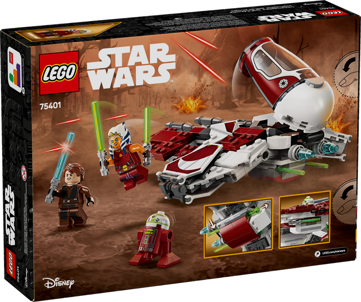 LEGO Ahsoka's Jedi Interceptor - 75401